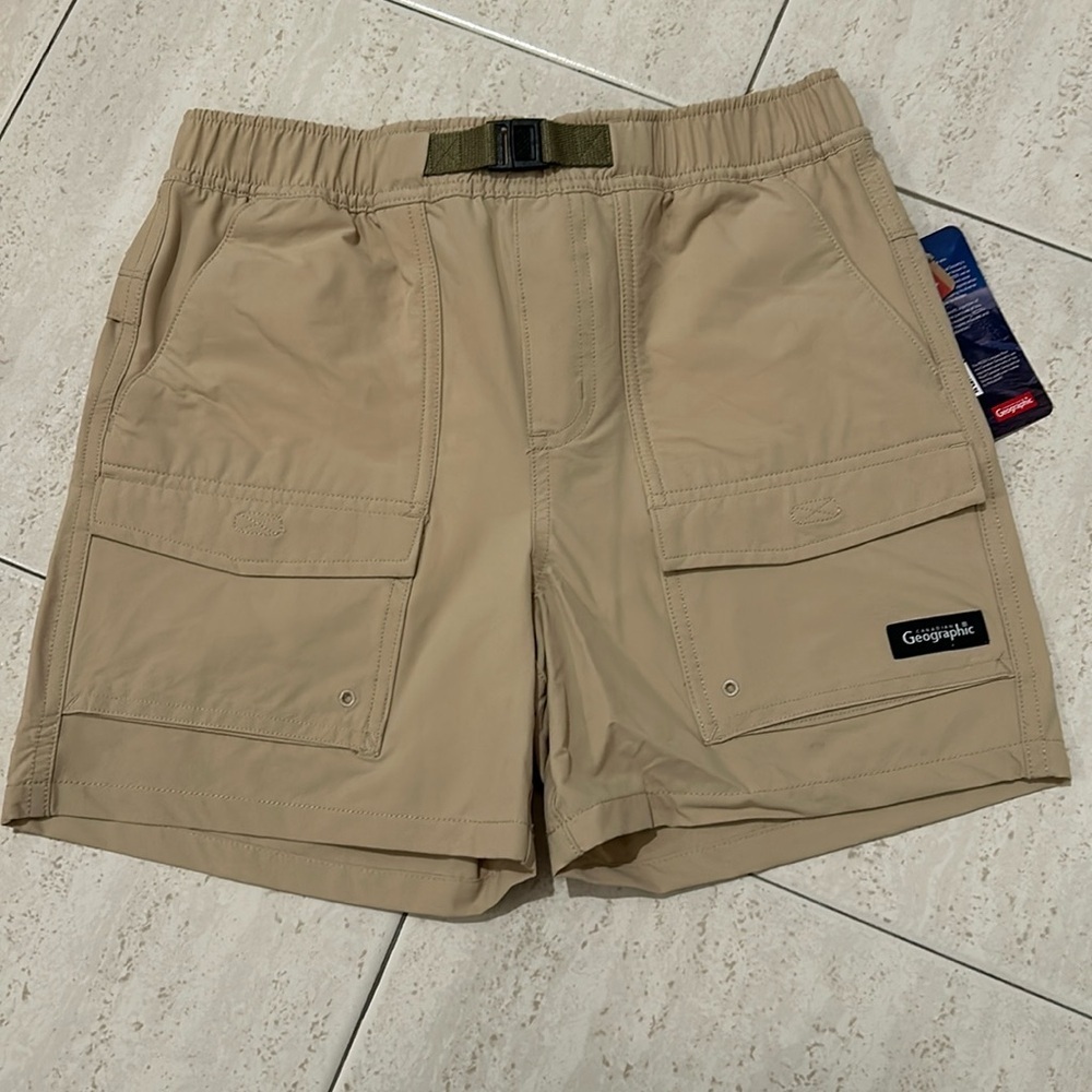 NWT Canadiana Geographic hiking shorts